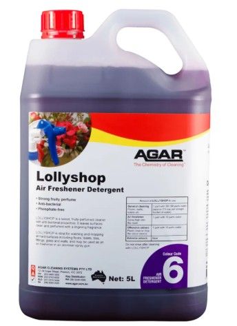 AIR FRESHENER DETERGENTS & ODOUR CONTROL LOLLYSHOP 5L