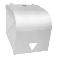 Roll Towel Dispenser White Enamel