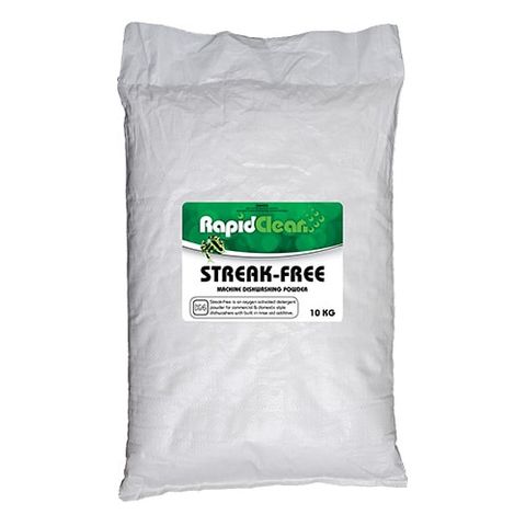 StreakFree Dish Powder Bag 10kg - RapidClean K4