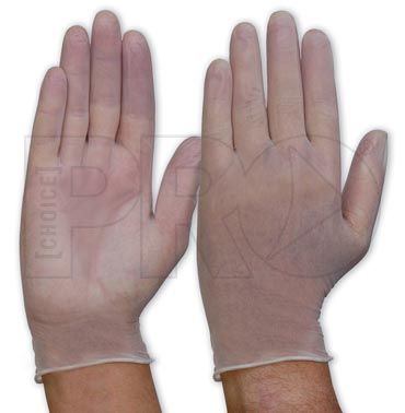 Vinyl Glove - Clear Large Powder Free 100/pkt