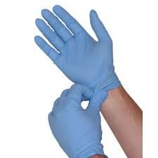 Nitrile Glove Blue Small P/Free 100/pkt - MEDICOM
