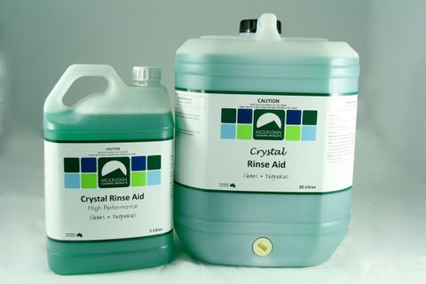 Crystal Dishwasher Rinse Aid x 20L PREMIUM