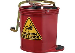 Oates RAPID Mop Bucket 15ltr Red