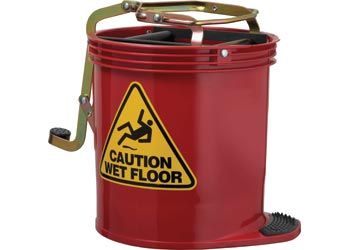 Oates RAPID Mop Bucket 15ltr Red