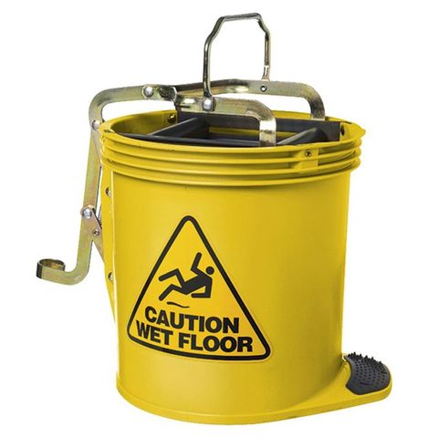 Oates RAPID Mop Bucket 15lt Yellow