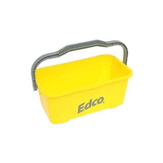 Edco 40cm Rectangular Bucket 11ltr Yellow