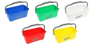 Edco 46cm Rectangular Bucket 11ltr Green