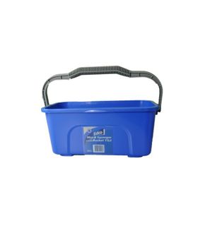 Edco 46cm Rectangular Bucket 11ltr Blue