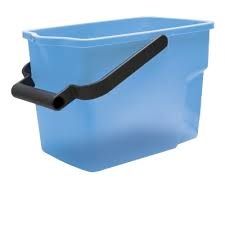 Oates General Purpose Bucket 9lt BLUE Transparent - once sold out NLA