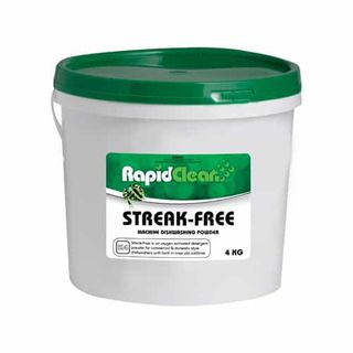 StreakFree Dish Powder Bucket 4kg - RapidClean K4