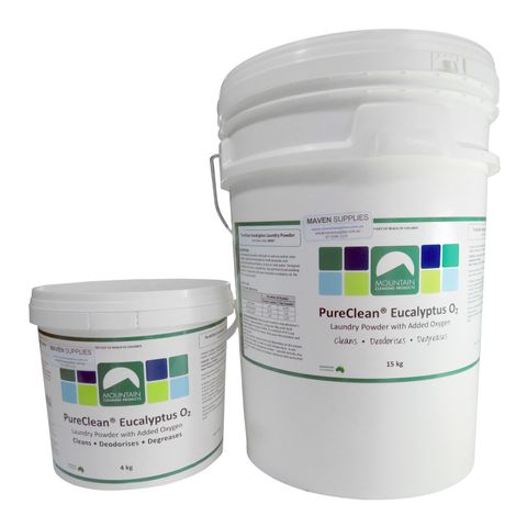 Pureclean Eucalyptus Laundry Powder 15kg PAIL