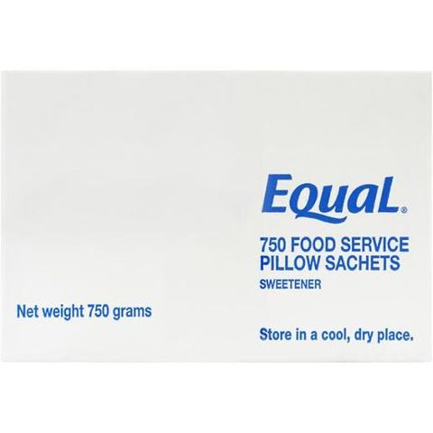 Equal Sweetener Sachets 750'S