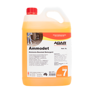 Agar Ammodet High-Foaming Detergent Ammonia 5L