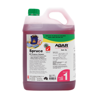 Agar Spruce All Purpose Cleaner GECA Approved 5ltr