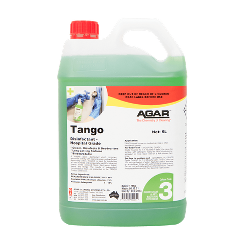 Agar Tango Hospital Grade Disinfectant 5lt