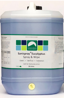 SaniSpray Eucalyptus Spray & Wipe 20lt