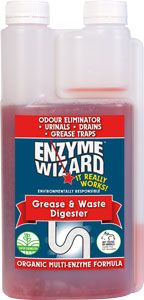 Enzyme Wizard Grease & Waste Digester 1ltr Twin