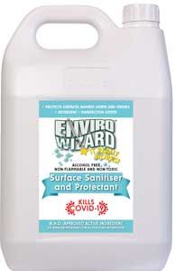 Enzyme Wizard Hand/Surface Sanit Covid Kill 5ltr