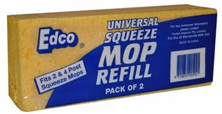 Edco Universal Squeeze mop refill 2 pack