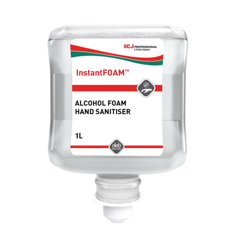 Deb InstantFOAM Hand Sanitiser 1ltr Pod (IFS1L)