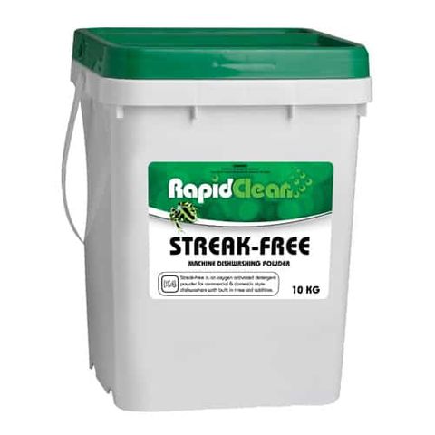StreakFree Dish Powder Bucket 10kg - RapidClean K4
