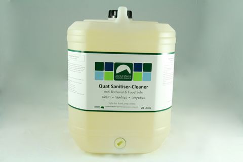 Quat Sanitizer CLEANER Food Prep Areas 20lt AQIS