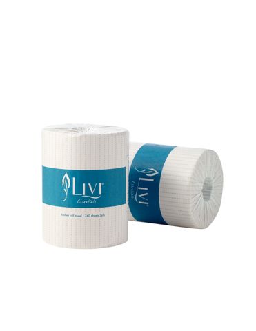 Livi Kitchen Roll Towel 240sht x 12/ctn