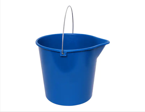 Plastic Bucket Round 10lt With Metal Handle