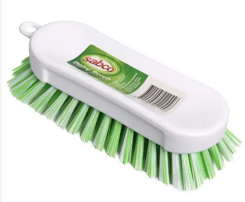 Sabco Dairy Scrubbing Brush - White