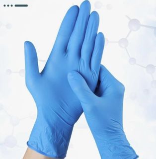 Nitrile Glove Blue P/Free Small 100/pkt