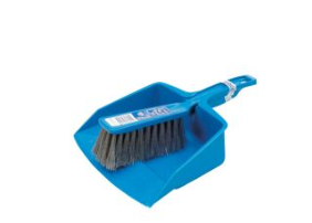 Value Dustpan Set - Blue Plastic