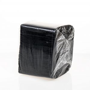 Napkin 2ply Cocktail  Black 2000/ctn (BLKQC)