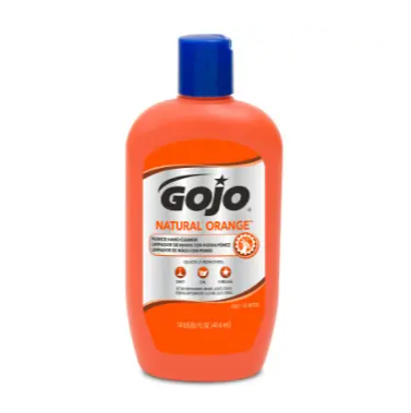 GOJO Natural Orange Pumice Hand Cleaner 414ml Squeeze Tube once sold out NLA