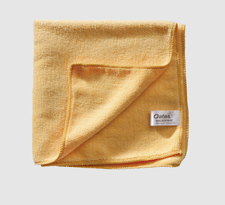 Oates Microfibre H/Duty Cloth 40x40cm Yellow