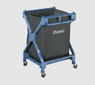 Oates Plastic Frame Scissor Trolley c/w bag