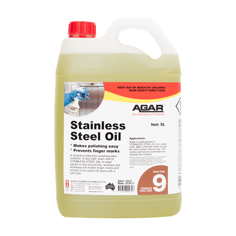 Agar Stainless Steel Oil 5ltr