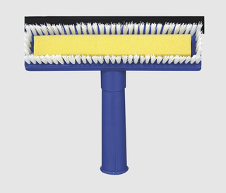 Oates Window Washer Sponge/Brush w Squeegee