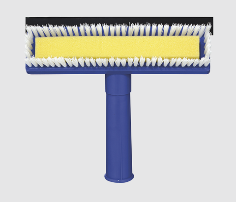 Oates Window Washer Sponge/Brush w Squeegee