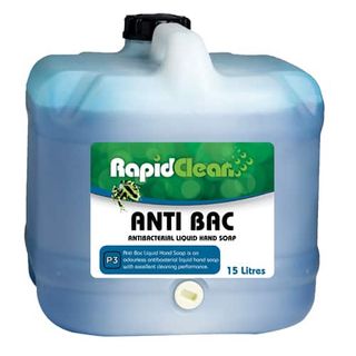 Anti-Bac Liquid Hand Soap Blue 15ltr RapidClean