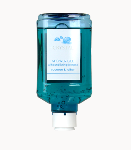 ACA Crystal Shower Gel with Conditioning Shampoo 400ml 20/ctn