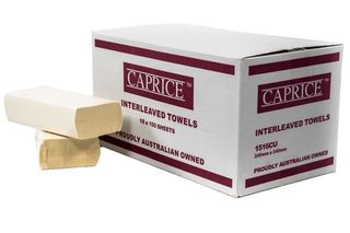 Caprice Ultra Slim Hand Towel 1ply 2400/ctn