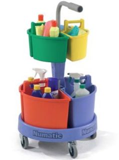 Numatic Carousel Cleaners Trolley
