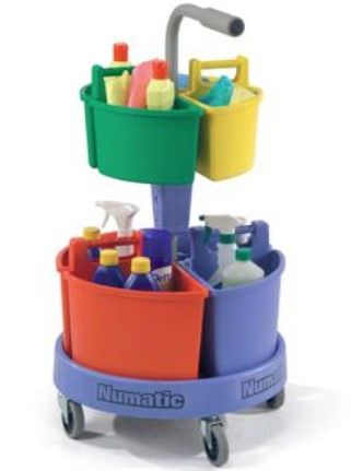 Numatic Carousel Cleaners Trolley