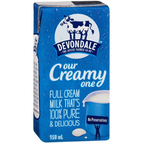 UHT Deavondale Milk F/Cream150ml 32/ctn