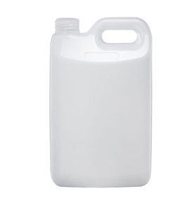 Plastic Jerry Can Clear 2.5lt c/w Lid
