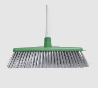 Classic + Ultimate Indoor Broom Green & Handle