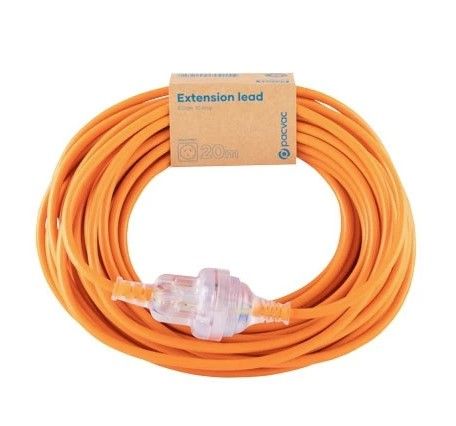 Electrical Lead FLEXIBLE 10A x 20mtr Orange