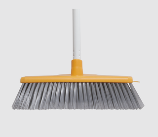 Classic+ Ultimate Indoor Broom Yellow c/w Handle