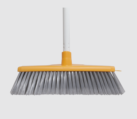 Classic+ Ultimate Indoor Broom Yellow c/w Handle