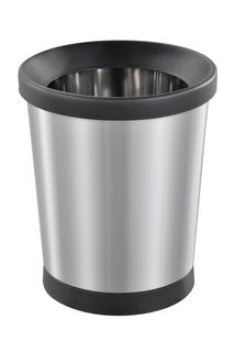 Edco Stainless Steel Round Bin 12lt